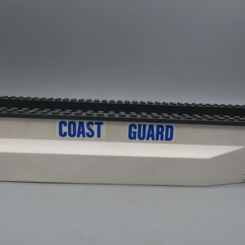 LEGO COAST GUARD Boat Hull and Deck Only City White 60014 16
